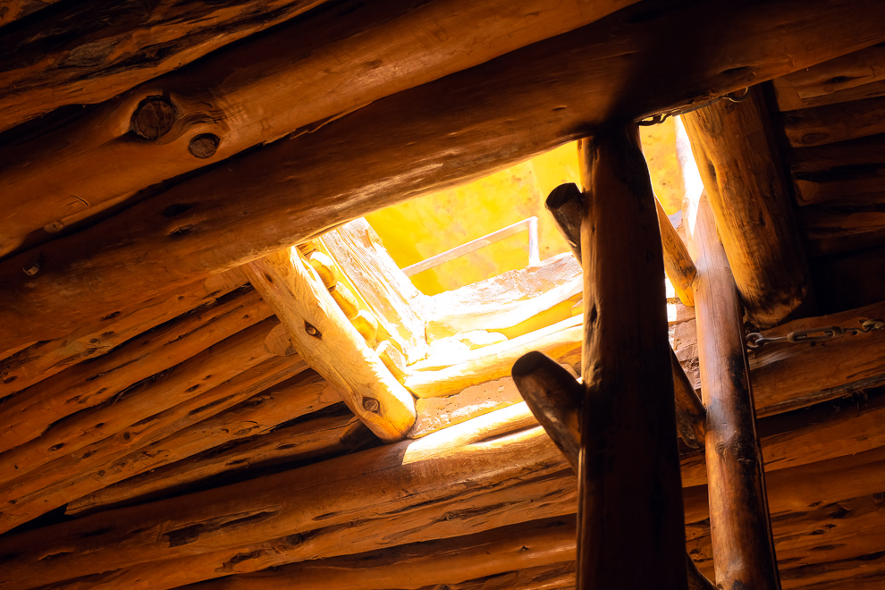 Inside a kiva