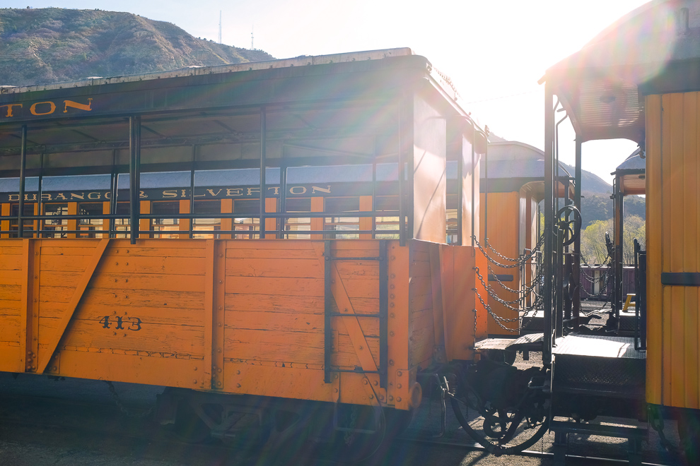 Cars of the Durango and Silverton Narrow Gauge Railroad